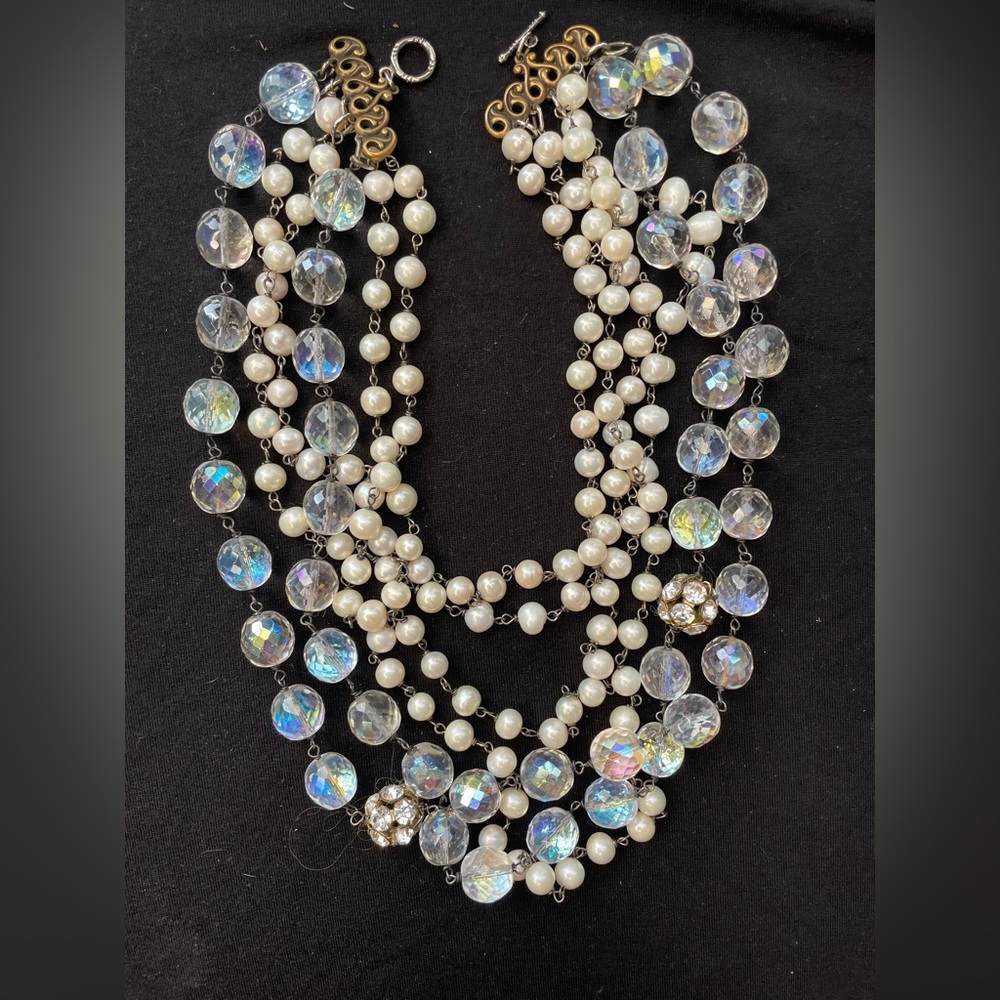 Gorgeous cluster necklace by Twigs